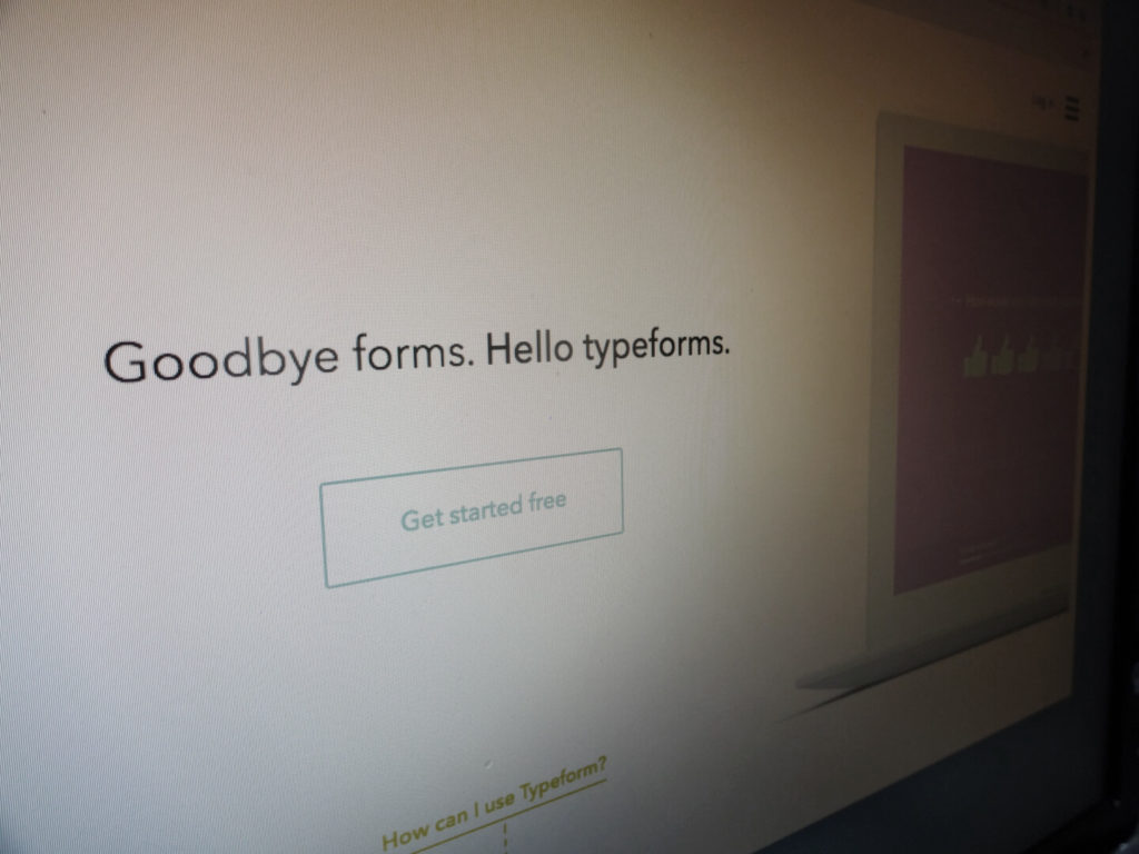 Typeforms Screenshot