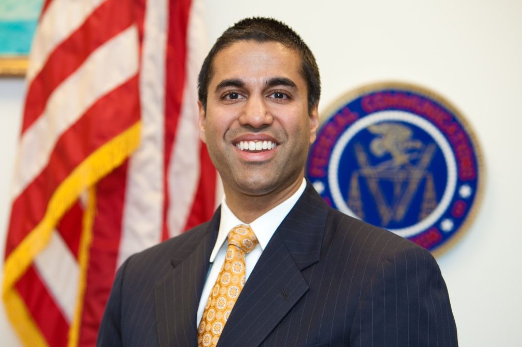 Ajit Pai, current chairman of the FCC