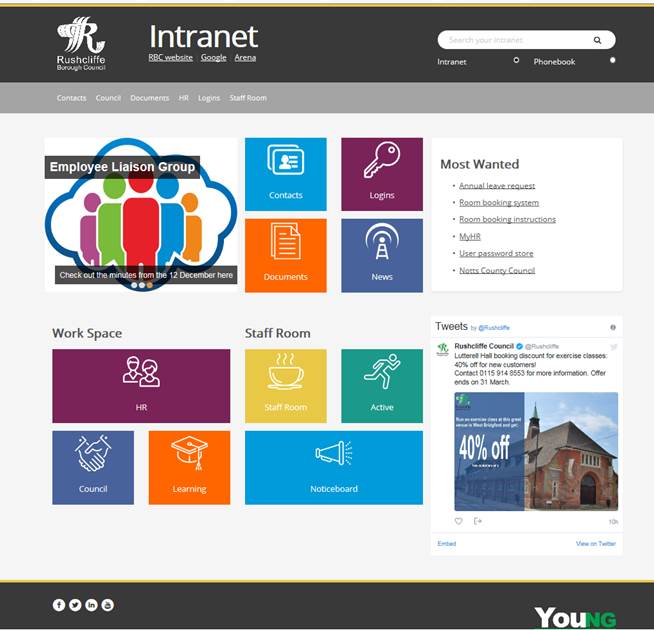 Intranet examples 2018