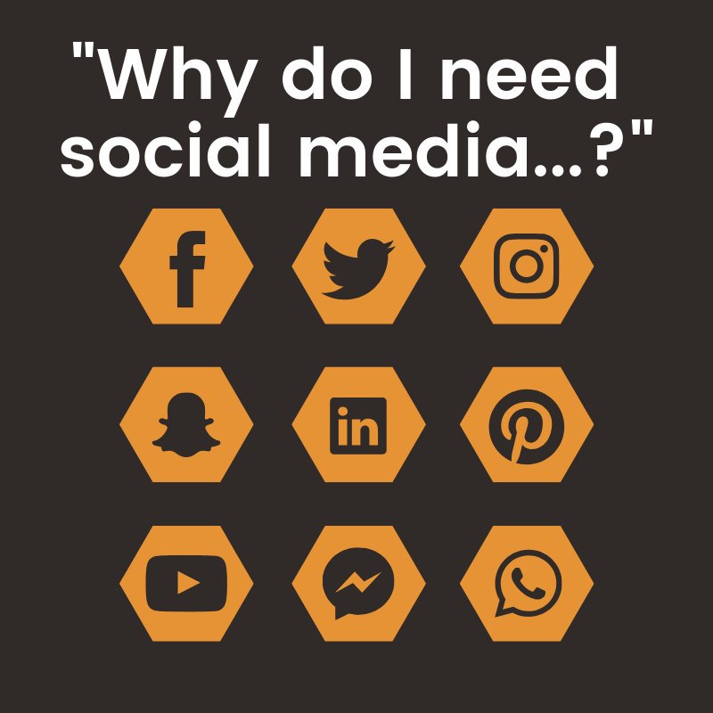 Why do I need social media - social media company logo's