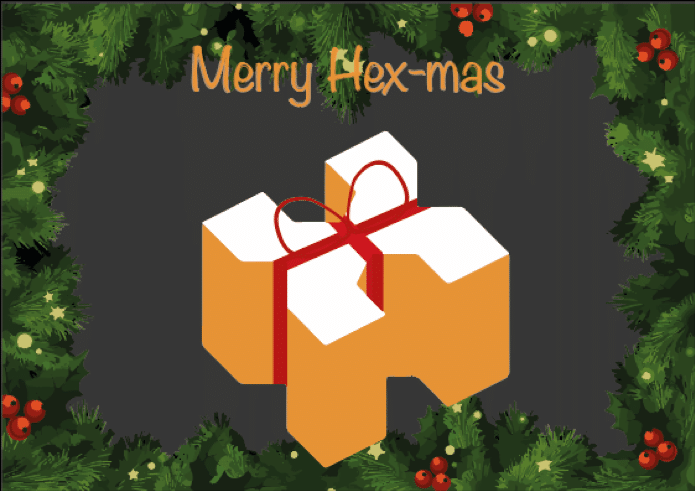 Merry Hex-mas graphic