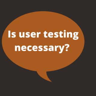 is user testing necessa