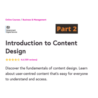 introduction to content design part 2