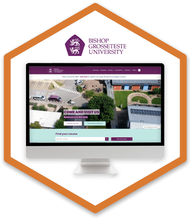 BGU home page and logo