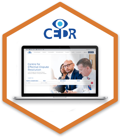 cedr home page and logo