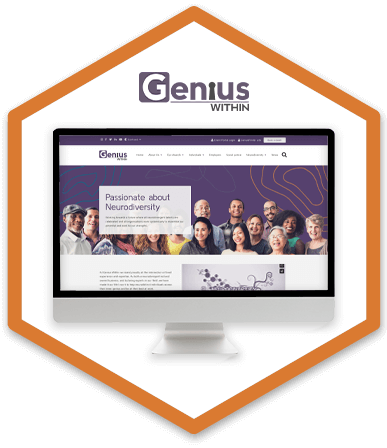 the genius within home page and logo