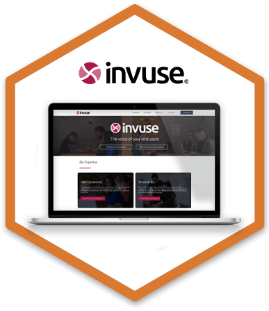 Invuse logo and case study