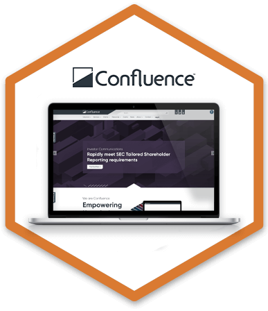 Confluence Technologies home page and logo