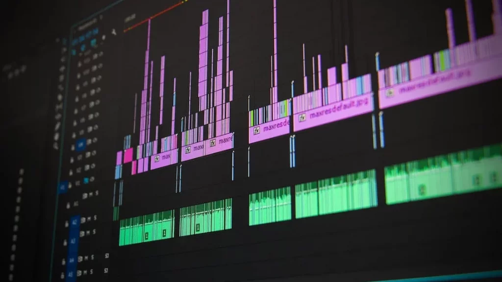 a screenshot of a premiere pro video file being edited